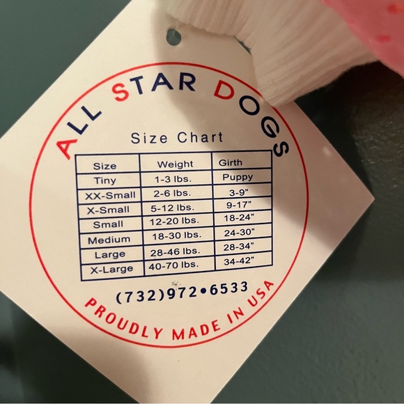 All Star Dogs New York Pink Pull On Jersey - Picture 5 of 9